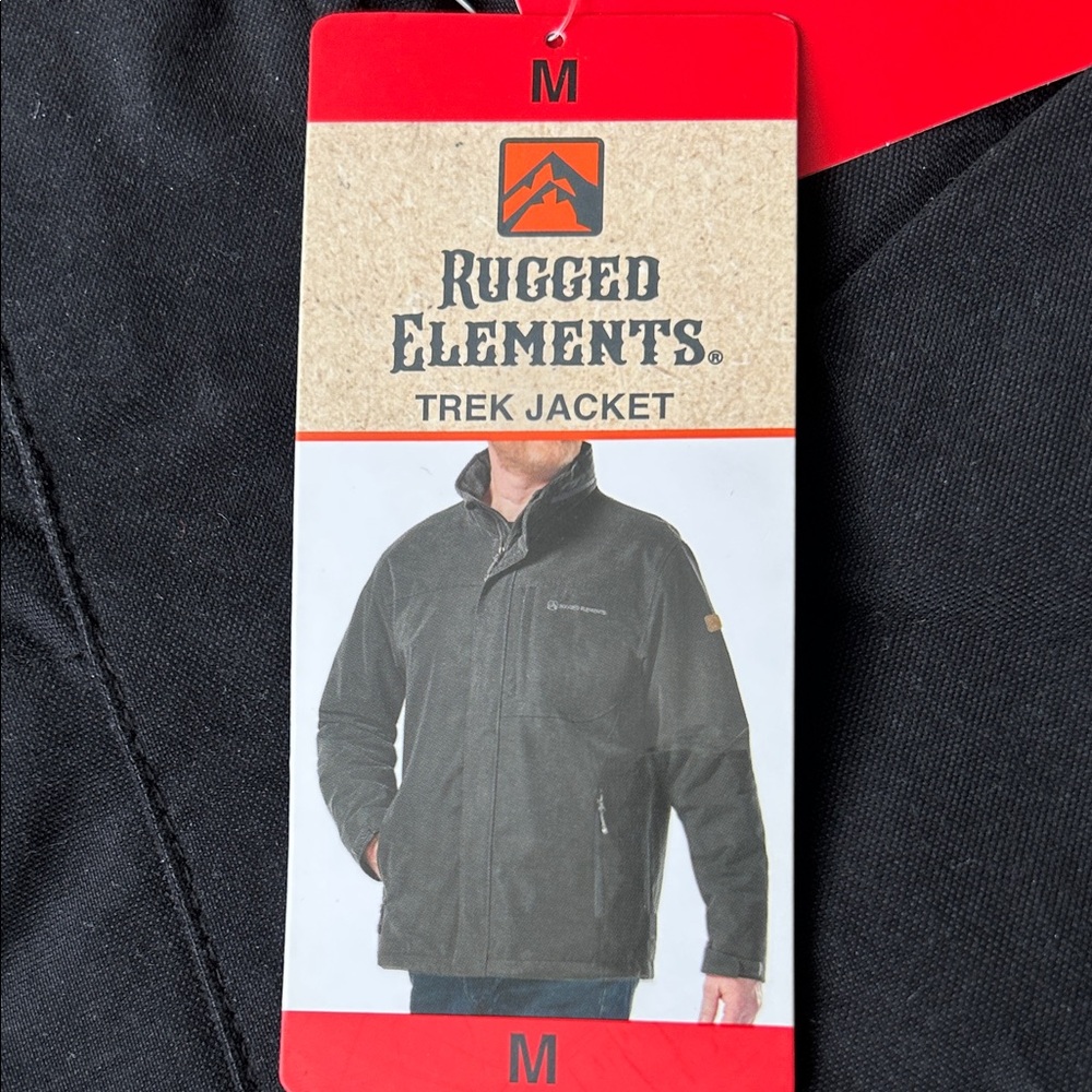 Rugged Elements Men's Black Trek Jacket